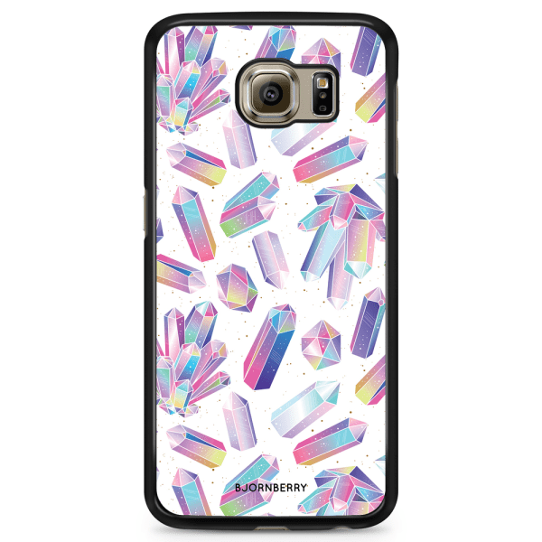 Bjornberry Skal Samsung Galaxy S6 Edge - Kristaller Regnbåge