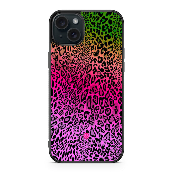 Bjornberry Skal iPhone 15 Plus - Gradient Leopard