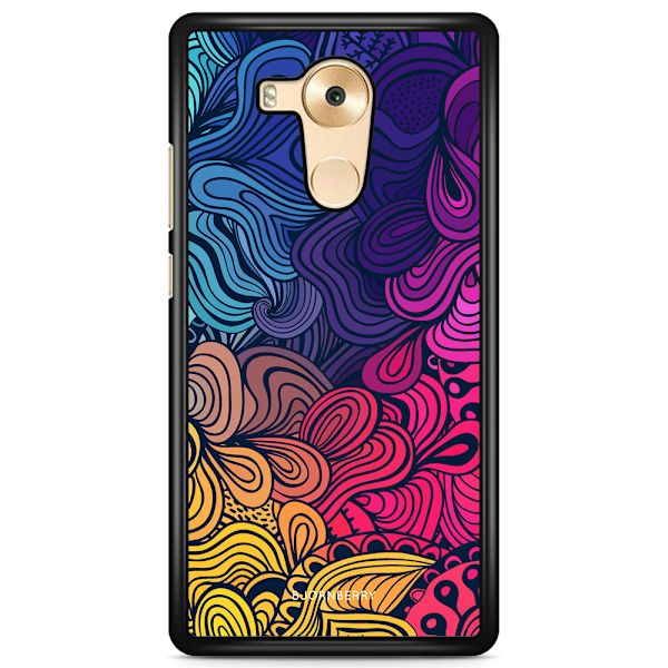 Bjornberry Skal Huawei Mate 9 Pro - Retro Blommor