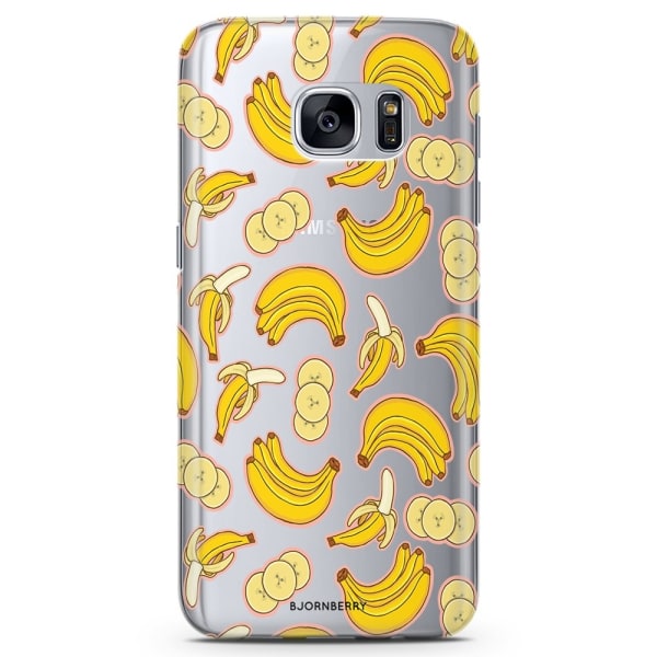 Bjornberry Samsung Galaxy S6 Edge TPU Skal -Bananer