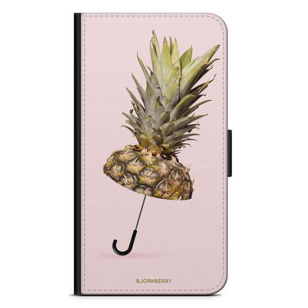 Bjornberry Plånboksfodral iPhone 8 Plus - Ananas Paraply