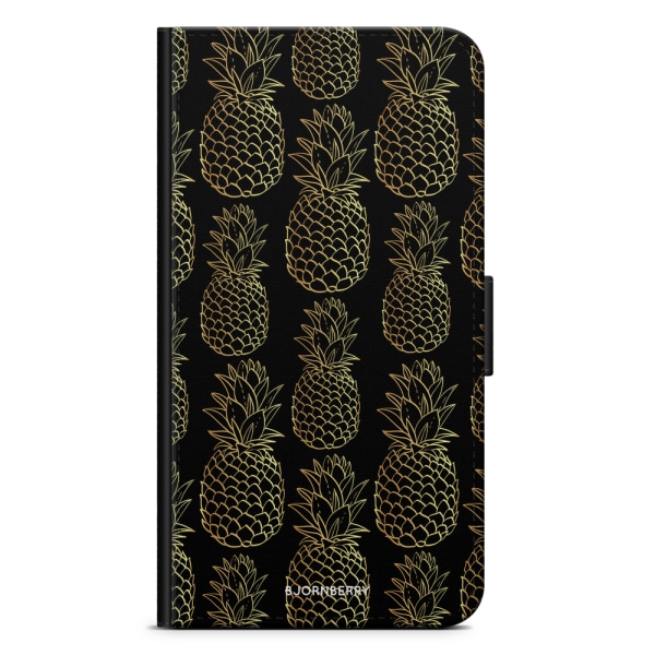 Bjornberry Fodral Sony Xperia XA2 Ultra - Guldiga Ananas