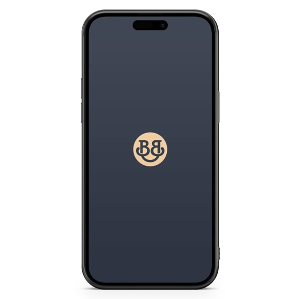 Bjornberry Skal iPhone 14 Pro Max - Blå Marmor