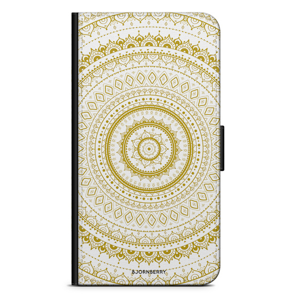 Bjornberry Xiaomi Mi 11 Lite Fodral - Vit Guld Mandala