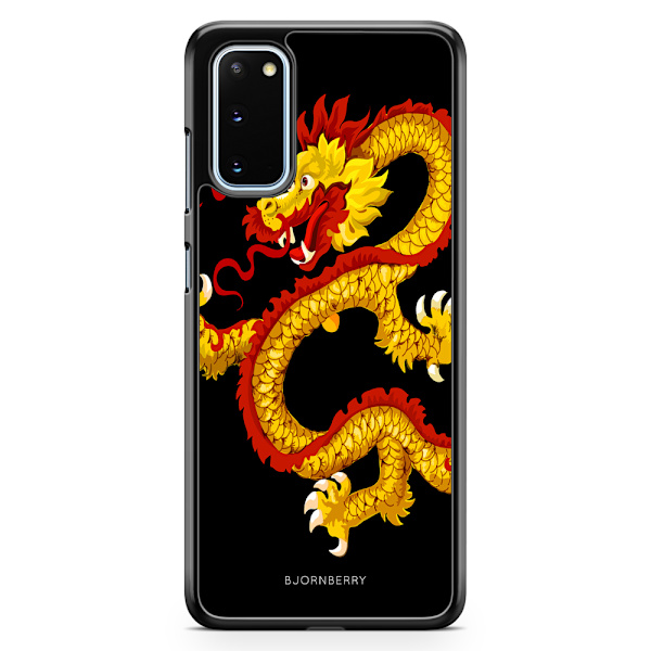 Bjornberry Skal Samsung Galaxy S20 - Gul Drake