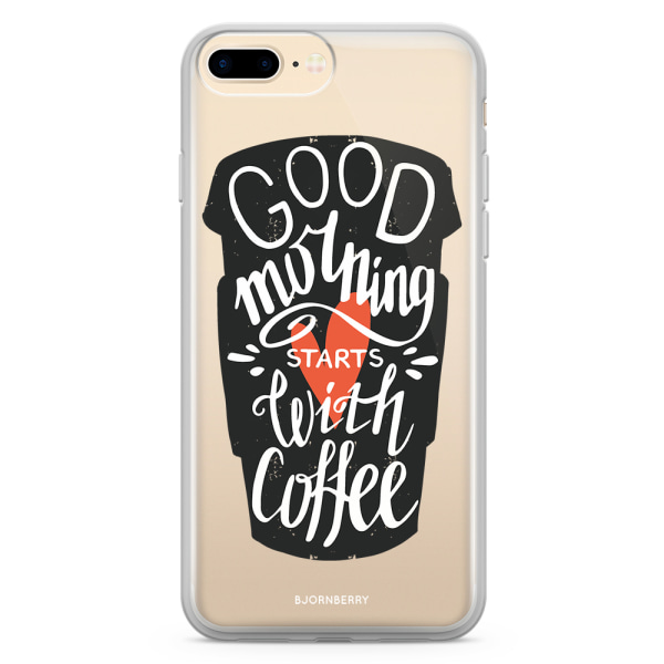 Bjornberry Skal Hybrid iPhone 8 Plus - Kaffe