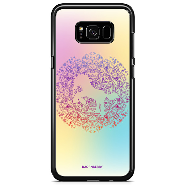Bjornberry Skal Samsung Galaxy S8 Plus - Regnbågsenhörning