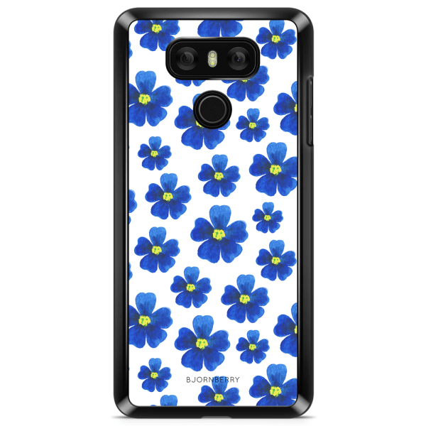 Bjornberry Skal LG G6 - Blå Blommor