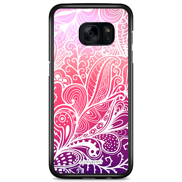 Bjornberry Skal Samsung Galaxy S7 - Färgglada Blommor