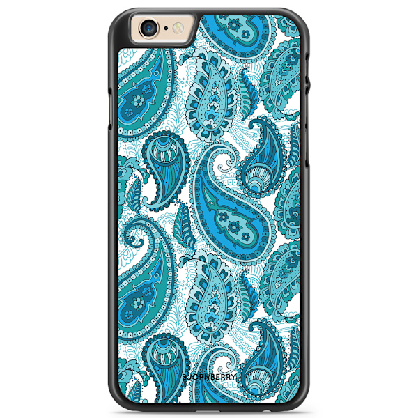 Bjornberry Skal iPhone 6 Plus/6s Plus - Blå Paisley