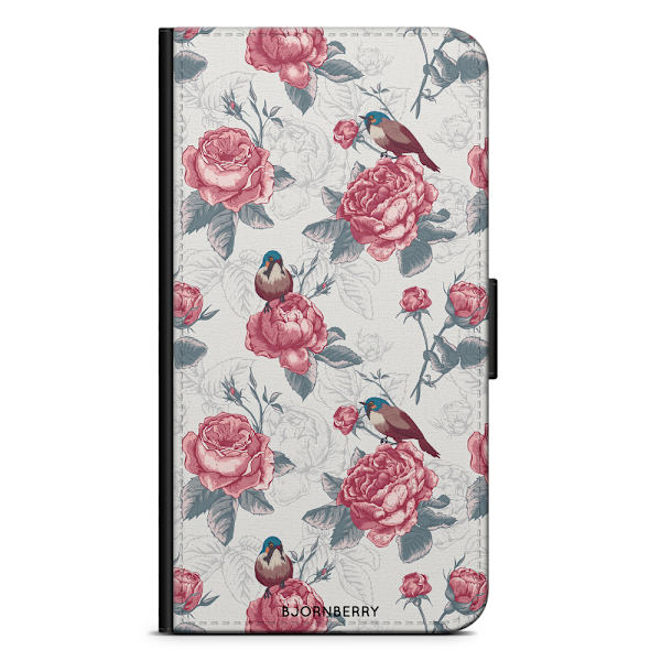 Bjornberry Fodral Huawei P Smart (2019) - Rosor & Fåglar