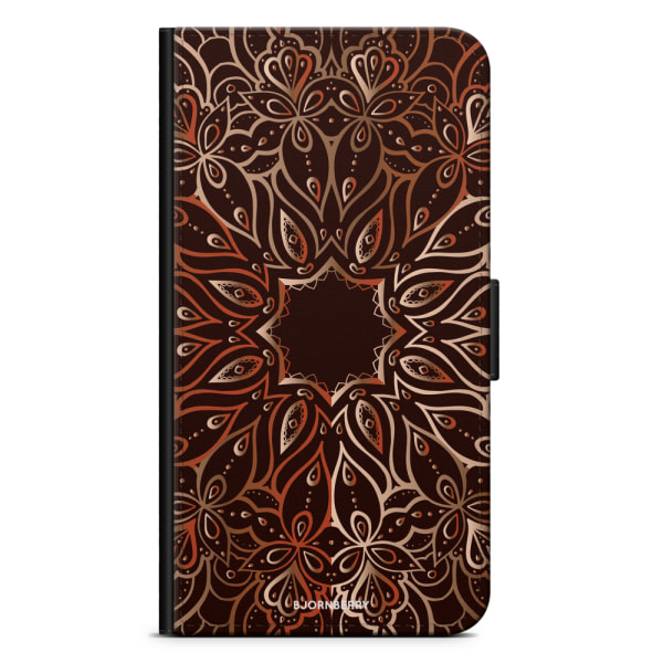 Bjornberry Plånboksfodral Sony Xperia Z5 - Bronze Mandala