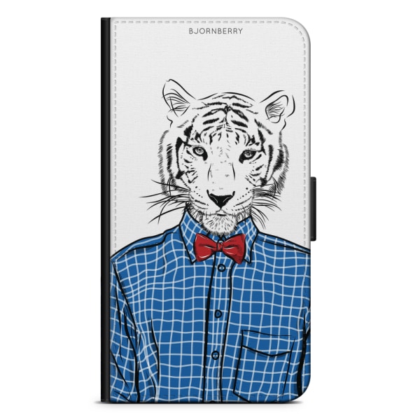 Bjornberry Plånboksfodral OnePlus 7 Pro - Hipster Tiger