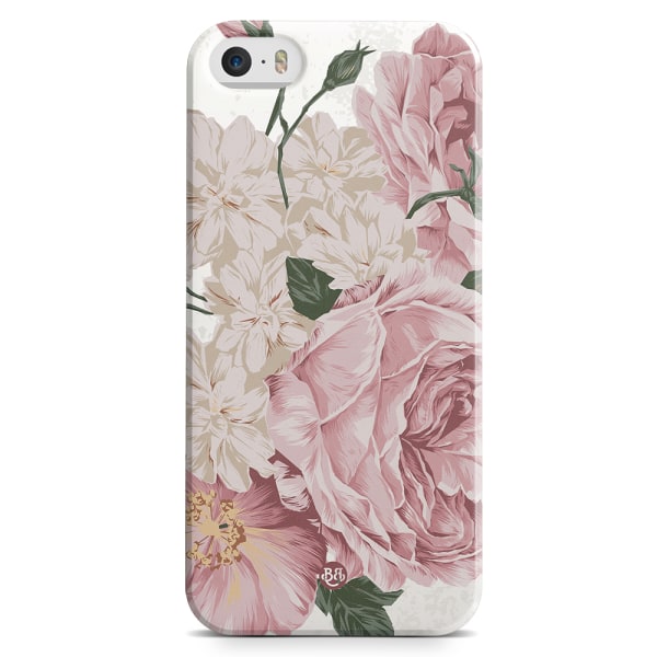 Bjornberry iPhone 5/5s/SE Premium Skal - Pink Roses
