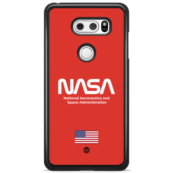 Bjornberry Skal LG V30 - NASA Worm Röd