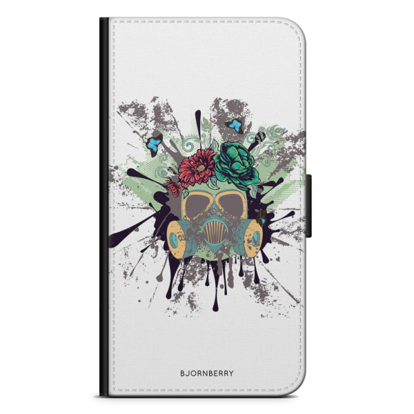 Bjornberry Fodral Huawei P20 Pro - Gas Mask Blommor