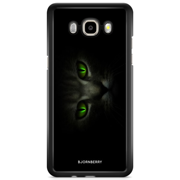 Bjornberry Skal Samsung Galaxy J3 (2016) - Gröna Kattögon