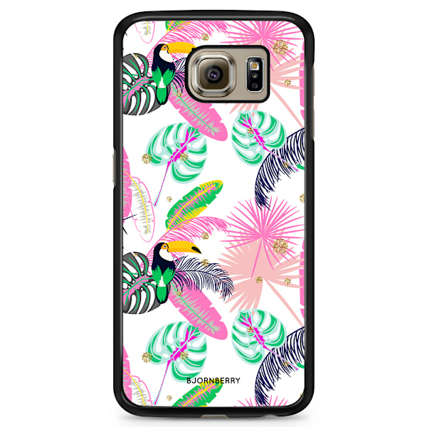 Bjornberry Skal Samsung Galaxy S6 - Tropical Pattern