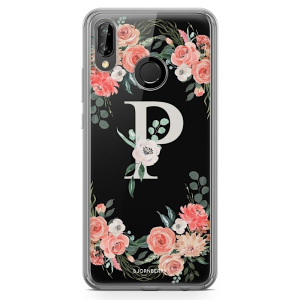 Bjornberry Hybrid Skal Huawei P20 Lite - Monogram P