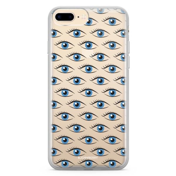 Bjornberry Skal Hybrid iPhone 7 Plus - Blå Ögon