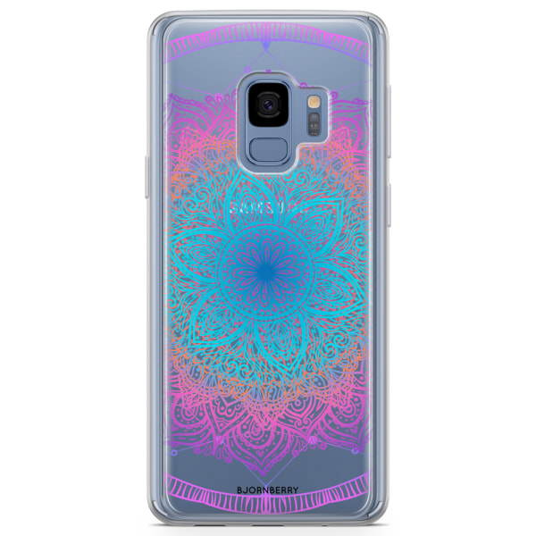 Bjornberry Skal Hybrid Samsung Galaxy S9 - Pastell Mandala