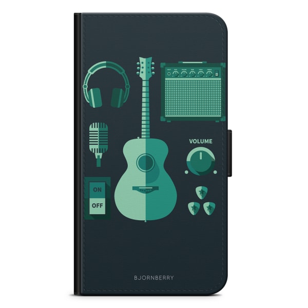 Bjornberry Plånboksfodral OnePlus 6 - Gitarr
