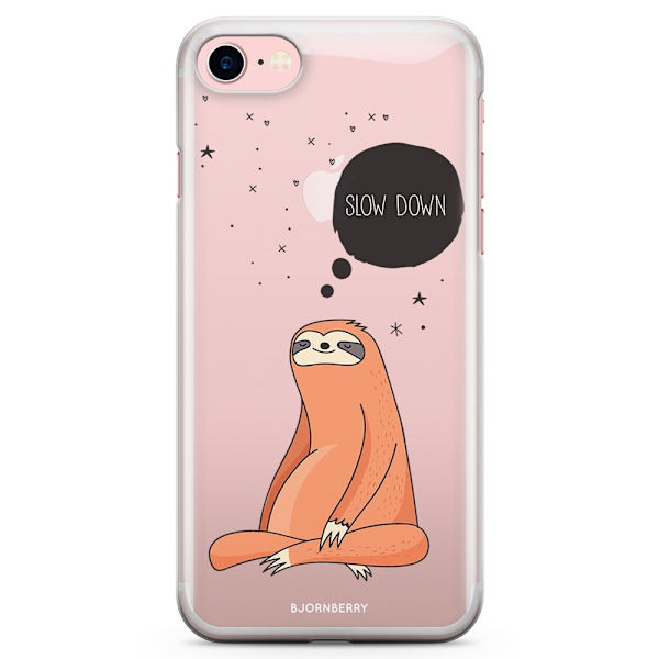 Bjornberry iPhone 7 TPU Skal - Slow Down Sengångare