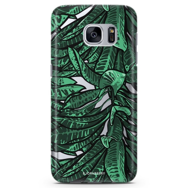 Bjornberry Samsung Galaxy S6 TPU Skal - Tropiska Löv