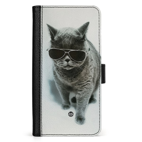 Bjornberry Sony Xperia 5 V Fodral - Katt Glasögon