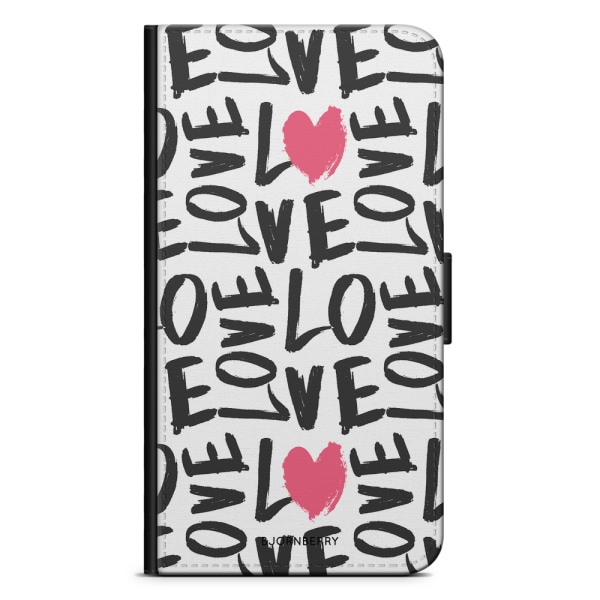 Bjornberry Plånboksfodral Huawei Y6 (2018)- Love Love Love