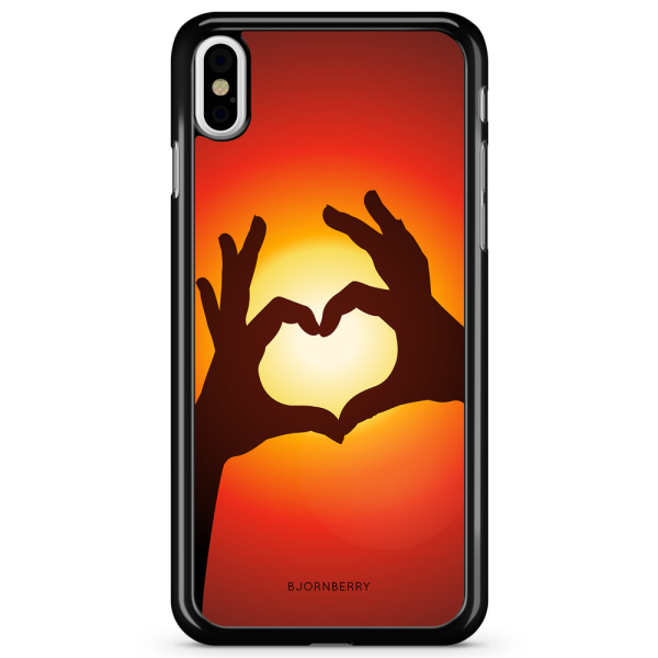 Bjornberry Skal iPhone X / XS - Hand Hjärta