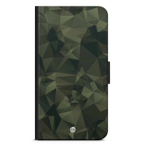 Bjornberry Plånboksfodral iPhone 12 Mini - Abstrakt Kamo