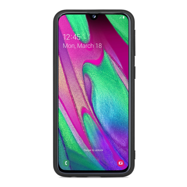 Naive Samsung Galaxy A40 (2019) Skal - Black Marble