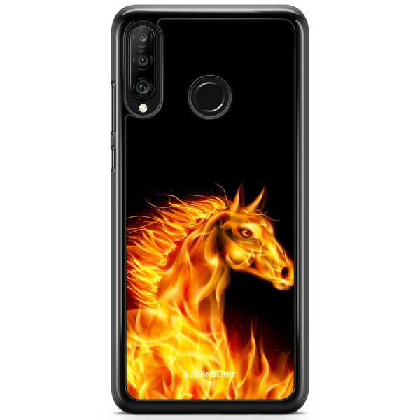 Bjornberry Hårdskal Huawei P30 Lite - Flames Horse