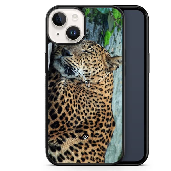 Bjornberry Skal iPhone 14 -Sovande Leopard