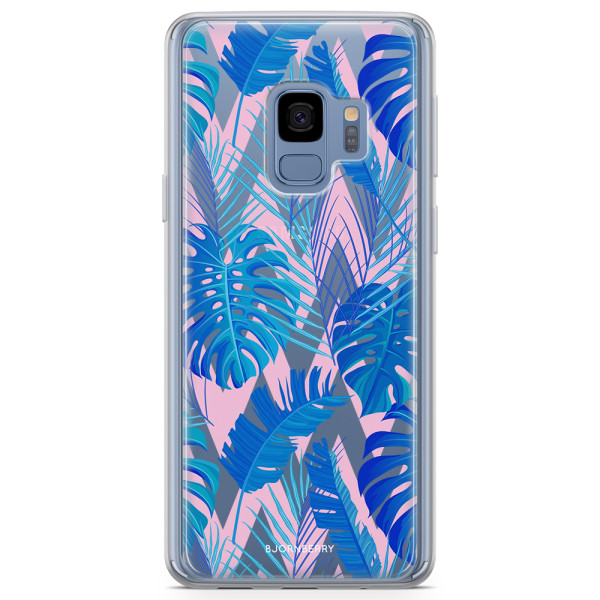 Bjornberry Skal Hybrid Samsung Galaxy S9 - Tropical Pattern