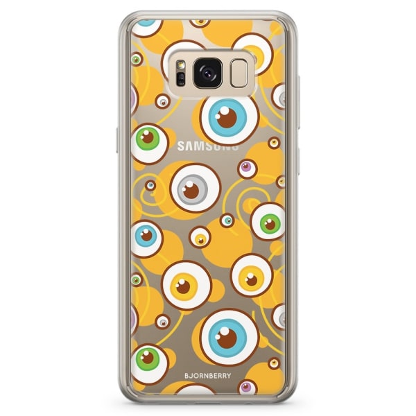 Bjornberry Skal Hybrid Samsung Galaxy S8+ - Ögon Mönster