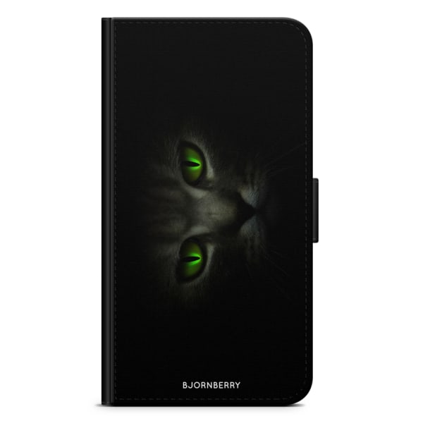 Bjornberry Fodral Samsung Galaxy Note 20 - Gröna Kattögon