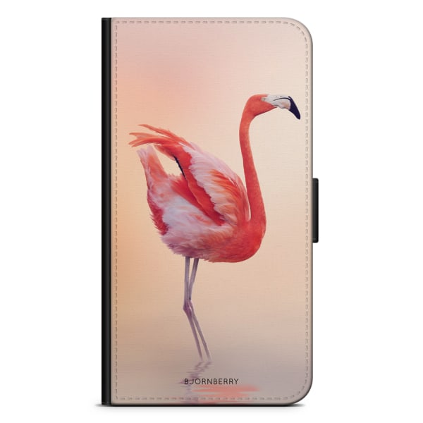 Bjornberry Plånboksfodral Huawei Y6 (2017)- Flamingo