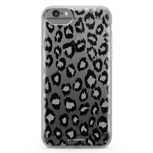 Bjornberry Skal Hybrid iPhone 6/6s - Grå Leopard