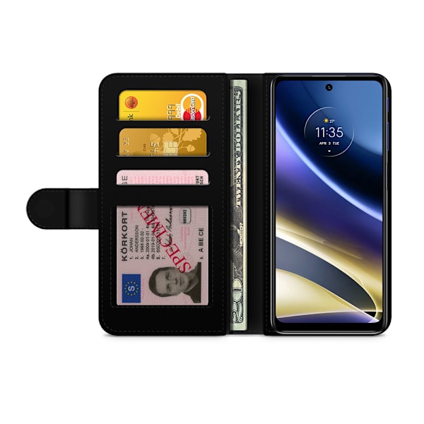 Bjornberry Fodral Motorola Moto G51 5G - Lila 70-tal