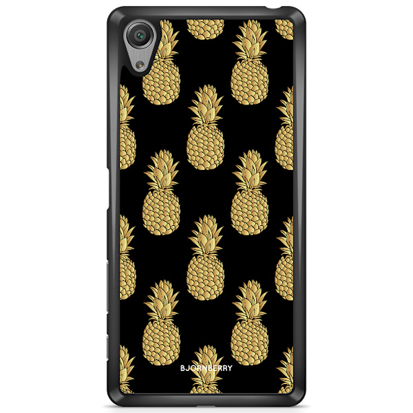Bjornberry Skal Sony Xperia X - Guldiga Ananas