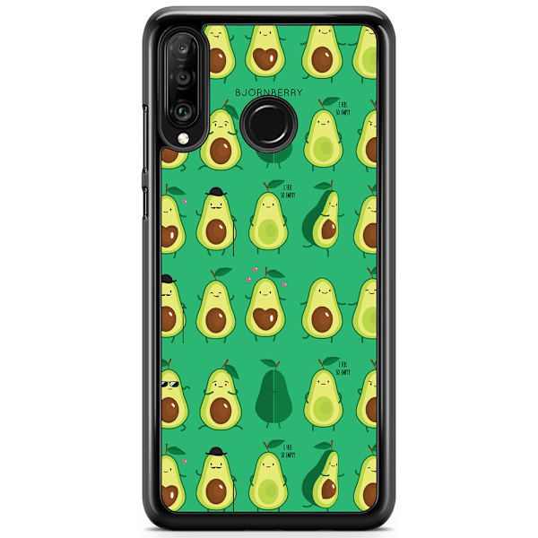 Bjornberry Hårdskal Huawei P30 Lite - Avocado Mönster