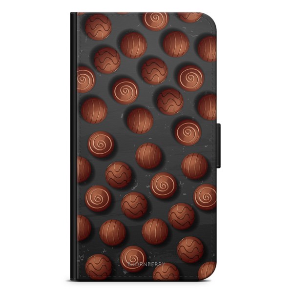 Bjornberry Plånboksfodral iPhone XS MAX - Choklad