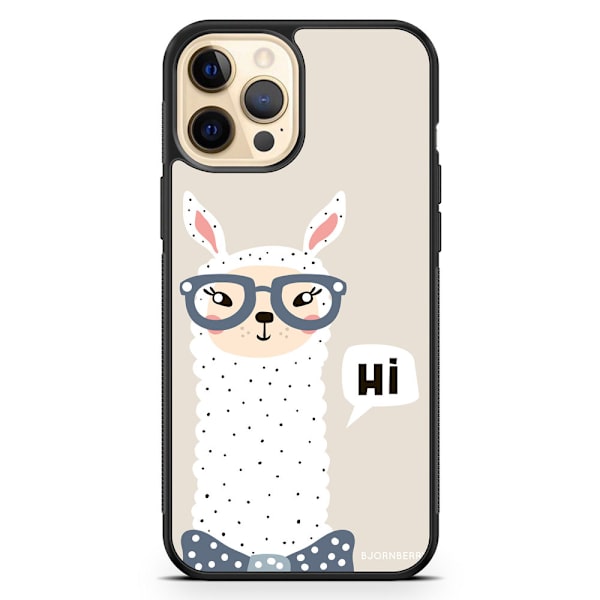 Bjornberry Hårdskal iPhone 12 Pro Max - Söt Lama