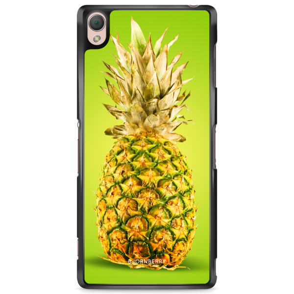 Bjornberry Skal Sony Xperia Z3 - Grön Ananas
