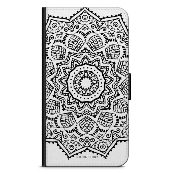 Bjornberry Fodral Samsung Galaxy S7 Edge - Svart Mandala