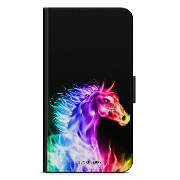 Bjornberry Plånboksfodral Huawei Y6 (2017)- Flames Horse