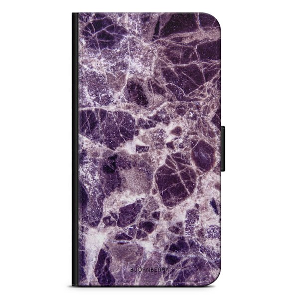 Bjornberry Samsung Galaxy Note 10 Plus - Lila Marmor