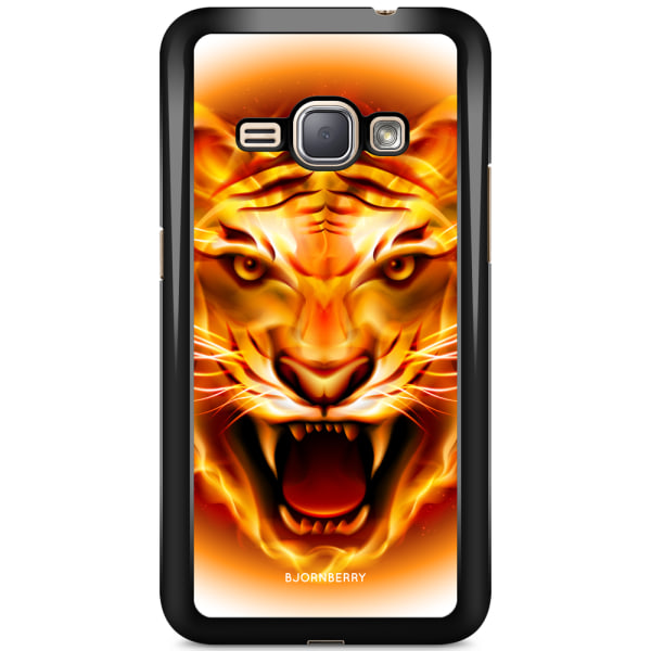 Bjornberry Skal Samsung Galaxy J1 (2016) - Flames Tiger